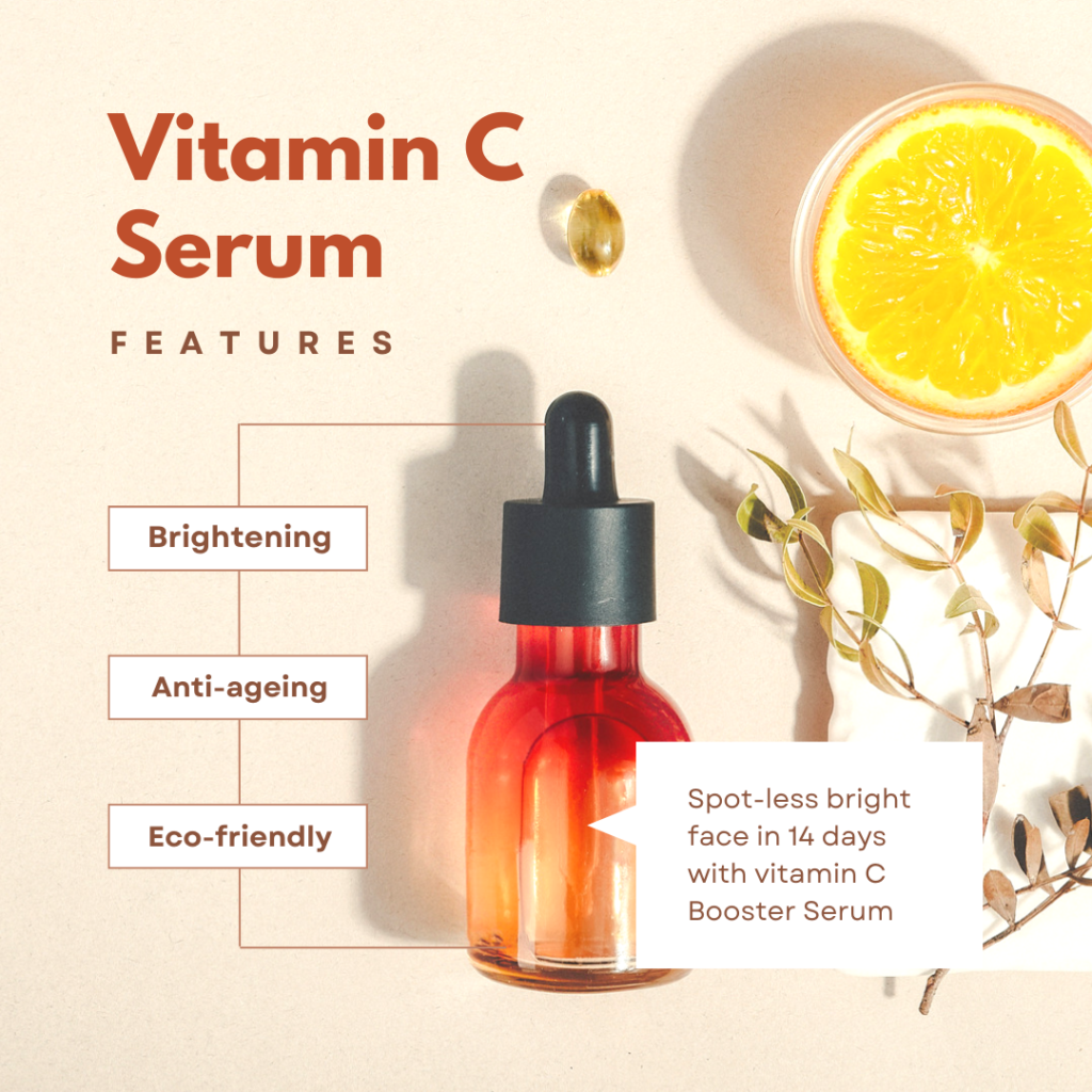 vitamin c serum before and after